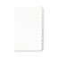 AVE01430 - Avery-Style Legal Side Tab Divider, Title: 1-25, 14 x 8 1/2, White, 1 Set