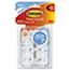 MMM17006CLRVP - Clear Hooks and Strips, Plastic, Mini, 18 Hooks with 24 Adhesive Strips per Pack