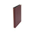 UNV30406 - Suede Finish Vinyl Round Ring Binder, 1/2" Capacity, Maroon