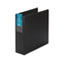 AVE08702 - Durable Slant Ring Reference Binder With Label Holder, 3" Capacity, Black