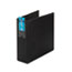 AVE08802 - Durable Vinyl Slant Ring Binder With Label Holder, 4" Capacity, Black