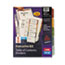 AVE11275 - Ready Index Contents Dividers, 5-Tab, 1-5, Letter, Multicolor, Set of 5