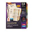 AVE11276 - Ready Index Contents Dividers, 8-Tab, 1-8, Letter, Multicolor, Set of 8