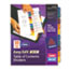 AVE12173 - Ready Index Easy Edit Contents Dividers, Title 1-10, Letter, Multicolor, 6 Sets