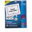 AVE5265 - Shipping Labels with TrueBlock Technology, 8-1/2 x 11, White, 25/Pack
