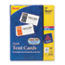 AVE5302 - Tent Cards, White, 2 x 3 1/2, 4 Cards/Sheet, 160 Cards/Box