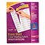 AVE5630 - Easy Peel Laser Mailing Labels, 1 x 2-5/8, Clear, 750/Box
