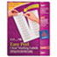 AVE5661 - Easy Peel Laser Mailing Labels, 1 x 4, Clear, 1000/Box