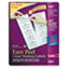 AVE5663 - Easy Peel Laser Mailing Labels, 2 x 4, Clear, 500/Box
