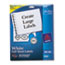 AVE8165 - Shipping Labels with TrueBlock Technology, 8-1/2 x 11, White, 25/Pack