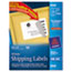 AVE8168 - Shipping Labels with TrueBlock Technology, 3-1/2 x 5, White, 100/Pack