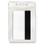 AVT75419 - Security ID Badge Holder, Vertical, 2 5/8w x 3 7/8h, Clear, 50/Box