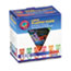 GEMPC0600 - Paper Clips, Plastic, Large (1-3/8"), Assorted Colors, 200/ Box