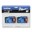 BRTTC21 - TC Tape Cartridges for P-Touch Labelers, 1/2w, Red on White, 2/Pack