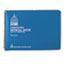 DOM710 - Simplified Payroll Record, Light Blue Vinyl Cover, 7 1/2 x 10 1/2 Pages