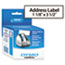 DYM30252 - Address Labels, 1-1/8 x 3-1/2, White, 700/Box