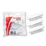 ESS4312 - Hanging File Folder Tabs, 1/3 Tab, 3 1/2 Inch, Clear Tab/White Insert, 25/Pack