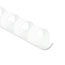 FEL52371 - Plastic Comb Bindings, 3/8" Diameter, 55 Sheet Capacity, White, 100 Combs/Pack