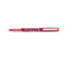 PIL35336 - Precise V5 Roller Ball Stick Pen, Needle Pt, Red Ink, 0.5mm Extra Fine, Dozen