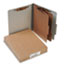 ACC15056 - Pressboard 25-Pt. Classification Folders, Letter, Six-Section, Mist Gray, 10/Box