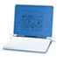 ACC54032 - Pressboard Hanging Data Binder, 11-3/4 x 8-1/2, Light Blue