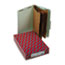 SMD19091 - 3" Expansion Classification Folders, Legal, Eight-Section, Gray-Green, 10/Box