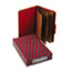 SMD19095 - 3" Expansion Folders with 2/5 Cut Tab, Legal, Eight-Section, Bright Red, 10/Box