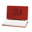 ACC54049 - Pressboard Hanging Data Binder, 14-7/8 x 8-1/2 Unburst Sheets, Executive Red