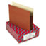 SMD73380 - 3 1/2 Inch Expansion Pocket with Tyvek, Straight, Letter, Manila/Redrope, 10/Box