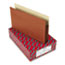SMD74380 - 3 1/2 Inch Expansion Pocket with Tyvek, Straight, Legal, Manila/Redrope, 10/Box