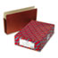 SMD74395 - Seven Inch Expansion Pocket with Tyvek, Straight, Legal, Manila/Redrope, 5/Box