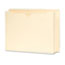 SMD76910 - End Tab File Jacket, Two Inch Expansion, 12 3/8 x 9 1/2, 14 Point Manila, 25/Box