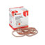 UNV00433 - Rubber Bands, Size 33, 3-1/2 x 1/8, 160 Bands/1/4lb Pack