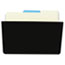 UNV08122 - Recycled Wall File, Add-On Pocket, Plastic, Black