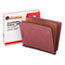 UNV10315 - Pressboard End Tab Classification Folders, Letter, Six-Section, Red, 10/Box