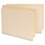 UNV13300 - Manila Reinforced Shelf Folder, Nine Inch High Front, Letter, 100/Box