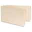 UNV13350 - Manila Reinforced Shelf Folder, Legal, 100/Box