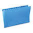 UNV14216 - Hanging File Folders, 1/5 Tab, 11 Point Stock, Legal, Blue, 25/Box