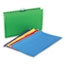 UNV14221 - Hanging File Folders, 1/5 Tab, 11 Point, Legal, Assorted Colors, 25/Box