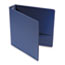 UNV33402 - Suede Finish Vinyl Round Ring Binder, 1-1/2" Capacity, Royal Blue