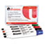 UNV43650 - Dry Erase Markers, Chisel Tip, Assorted, 4/Set