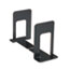 UNV54091 - Economy Bookends, Standard, 5 7/8 x 8 1/4 x 9, Heavy Gauge Steel, Black