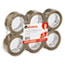 UNV63501 - Box Sealing Tape, 2" x 110 yards, 3" Core, Tan, 6/Box