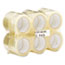 UNV66100 - Box Sealing Tape, 2" x 110 yards, 3" Core, Clear, 12/Pack