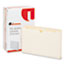 UNV74500 - Economical File Jackets with 1 1/2 Expansion, Legal, 11 Point Manila, 50/Box