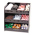 VRTVFC1515 - Vertical Condiment Organizer, 14-1/2w x 11-3/4d x 15h, Black
