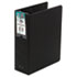 WLJ36544B - Large Capacity Hanging Post Binder, 11 x 8-1/2, 2" Capacity, Black