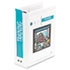 WLJ36544W - Hanging View Binder With Fliplock Post Mechanism, 2" Capacity, White