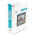 WLJ36549W - Hanging View Binder With Fliplock Post Mechanism, 3" Capacity, White