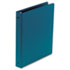 WLJ36814NG - Basic Vinyl Round Ring Binder, 1" Capacity, Green